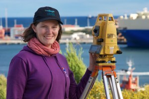 Sarah Marley Dolphin Theodolite Research (Photo: Phil Bouchet)