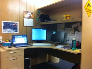 My desk of PhD awesomeness!