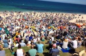 Over 6,000 people attended just one anti-cull shark rally in WA