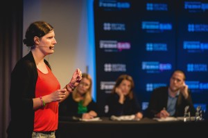 Science is a serious business - need to work on that intense expression!  (Photo:  Ok White Lane)