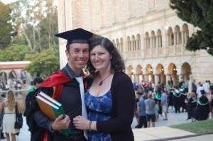 Dr Phil Bouchet and his extremely proud partner!