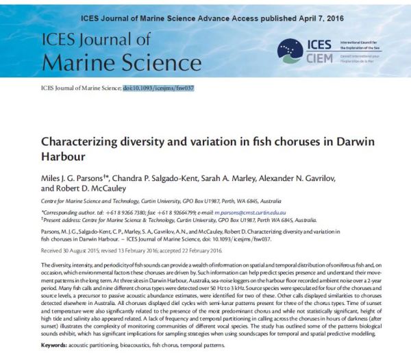 ICES Journal Article